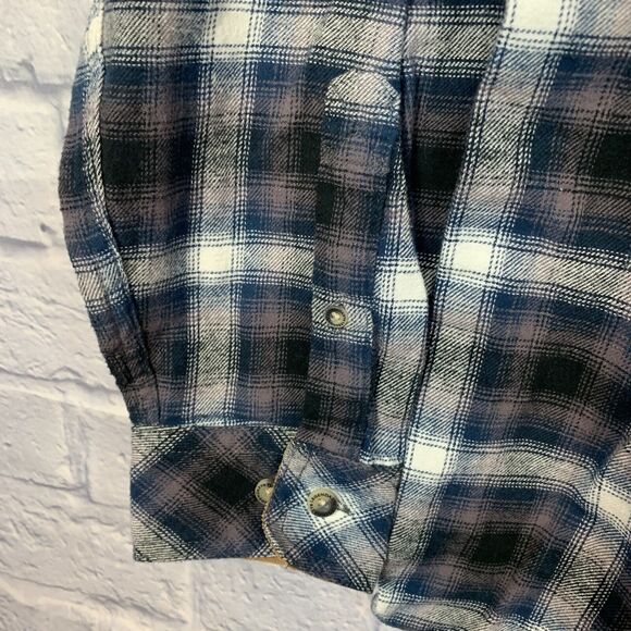 Legendary Whitetails Original Buck Camp Long Sleeve Flannel Button LT Large TALL - Picture 4 of 7